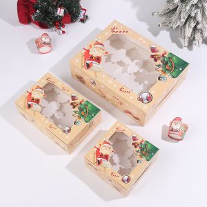 Customized Baking Food Cookies Dessert Cake Boxes with Window