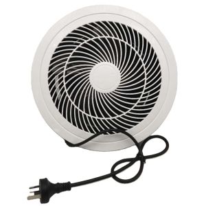 5. OEM/ODM Round Ceiling Mounted Plastic Bathroom Air Extractor Fan for Food
