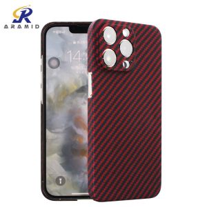 Shockproof 100% Real Aramid Fiber Phone Case For iPhone 13