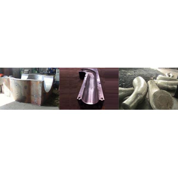 Elbow Die Mandrel Sandblasted Surface Pipe Fitting Mould