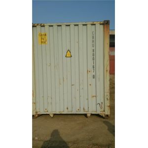 Wholesale White Steel Old 20GP Used Freight Containers Strong And Durable from china suppliers