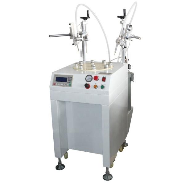 Floor Stand Automatic Glue Dispenser Round Glue Dispensing System 200W For LED