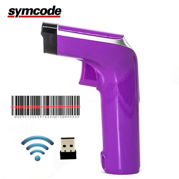 Laser Hands Free Barcode Scanner Reader 32 - Bit Decoder Compatible With Windows