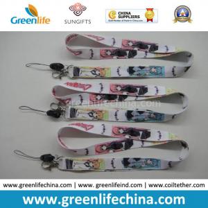 Wholesale Dye-sublimated full color lanyard with good quality heat transferred custom printing from china suppliers