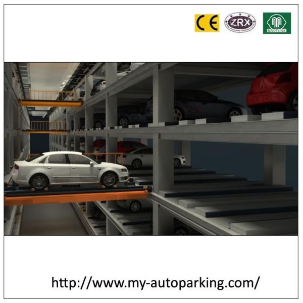 5 Levels Automated Robotic Car Parking System Intelligent 3D Underground Parking