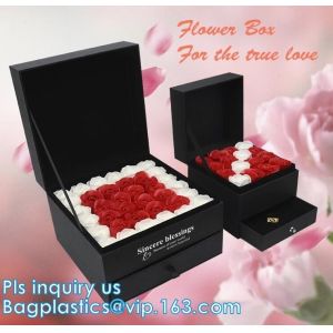 Luxury cardboard folding box magnetic closure rigid collapsible paper foldable