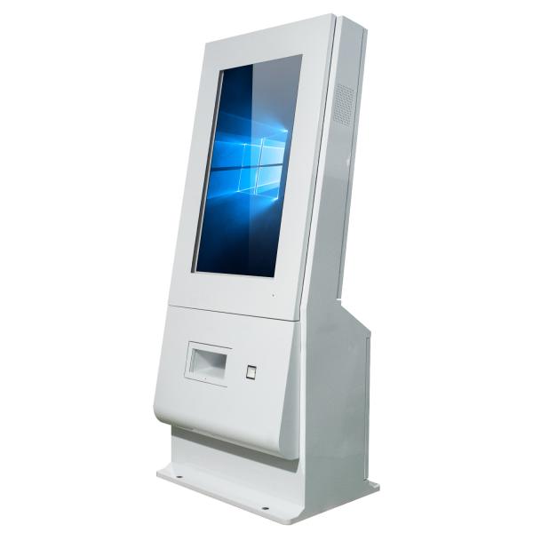 Quality BT4.0 Interactive Touch Screen Kiosk 350cd/m2 Wifi Internet NFC For Self Service for sale