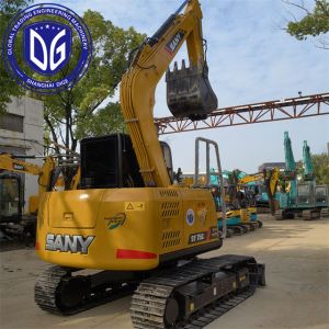 Sany SY75C 7.5Ton Used Crawler Excavator With Advanced Cooling System