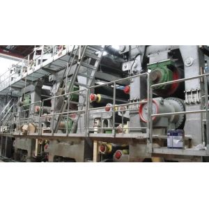 Corrugated 3800Kw 2000Ton Paper Sheet Making Machine