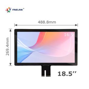 21.5 Inch Custom Large Touch Screen Panel with Multi Point Touch Technology