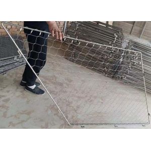 Suspended Safety Stainless Steel Rope Netting Flexibility And Excellent