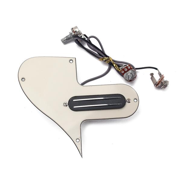 Standard Mandolin Electric Pickup With Volume Plate Guard 3 Prewired Banjo Accessories