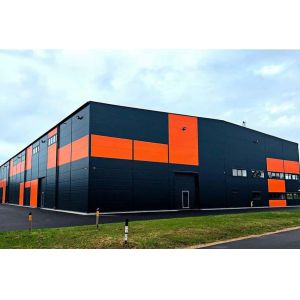 Custom Design Steel Structure Construction Anti Rust For Storage Logistic