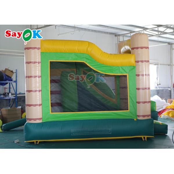 Commercial Bouncy House Inflable Jumping Castle Slide Combo 4x3.5x3.5mH