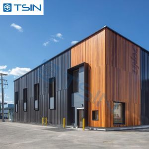 Large Span Q235B C Z Section Prefab Steel Warehouse Buildings For Warehouse