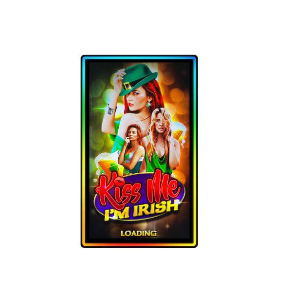 300cd/m2 32inch Gaming Pcap Touch Screen Led Lights Ring For Vertical Gaming