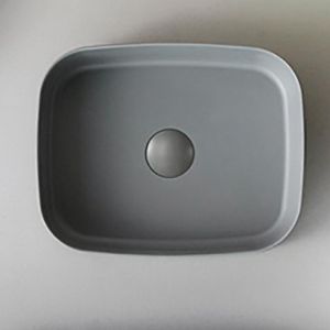 China Kitchen Or Bathroom Square Melamine Sink Stain Resistant on sale