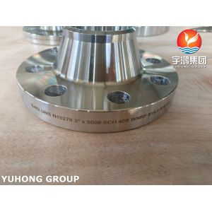 China 1/2 to 24 ASTM B462 UNS10276 WNRF Flanges Nickel Alloy Weld Neck Flanges on sale