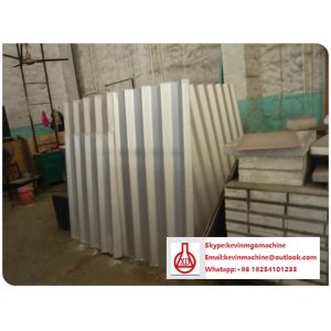 Light Weight Fire Proof Wall Board Making Machine with Double Roller Extruding