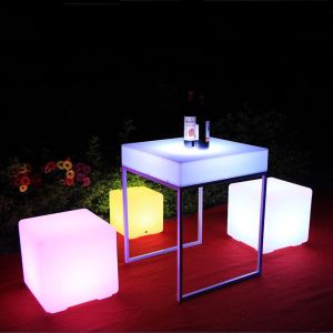 Wholesale 40Cm Remote Control Patio LED Cube Lamp Lantern LED Light Source For Patio Entertaining from china suppliers