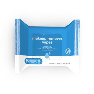 Wholesale OEM Non Comedogenic Makeup Remove Wipe Fragrance Free Face Wipes 25 Count from china suppliers