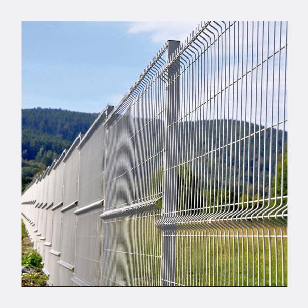Quality 3D Fence Security Fencing with Easily Assembled Curved Panel for sale