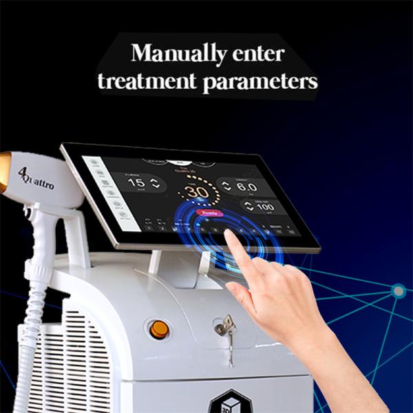 4 Wavelengths Diode Laser Hair Removal Machine 808nm/755 808nm 1064nm With User Manual