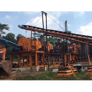 China 30tph-500tph Stone Crusher Plant Equipment For Gold Mining on sale