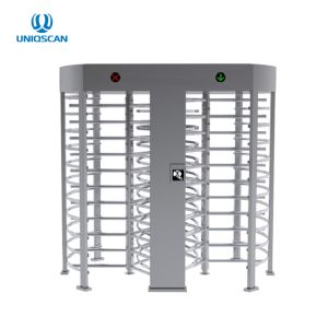 1.5mm Thickness SS304 Double Lane Full Height Turnstile