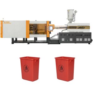 OUCO 550T Hydraulic Servo Restaurants Large Capacity Plastic Bucket Injection