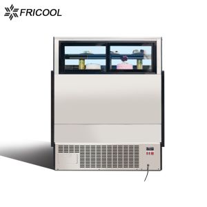 Single Temperature 450L Open Air Curtain Merchandiser 110V 60HZ