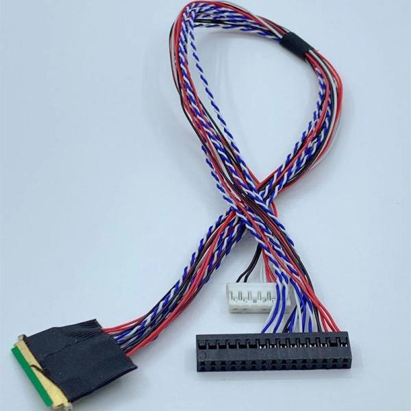 Quality I-PEX To Dupont Connector Lcd Display Cable , Lvds Extension Cable For Lcd Display for sale
