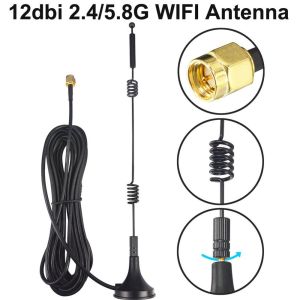 Vertical Polarization High Gain 30dbi GSM 3G 4G Car Indoor Antenna with Magnetic