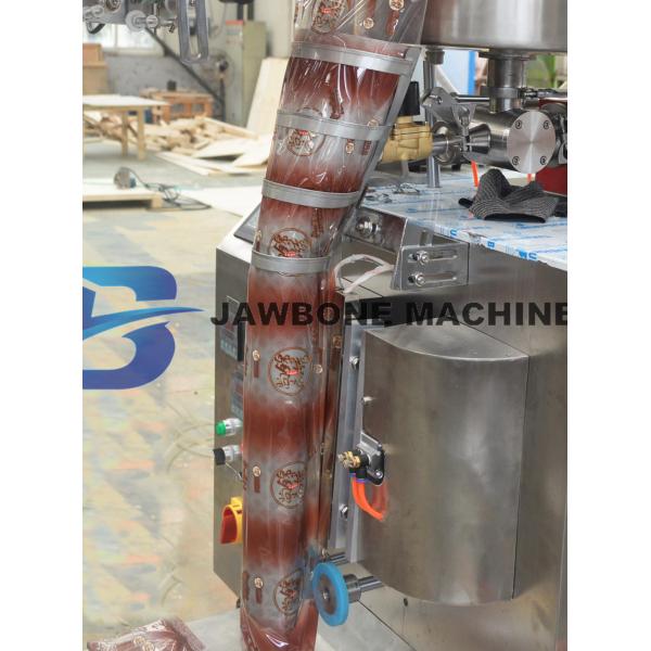 Pillow Seal Honey Sachet Packing Machine , Vertical Liquid Packing Machine