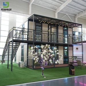 Buy cheap Custom Layout Flat Pack Prefab Container Galvanized Steel Anti Corrosion from wholesalers