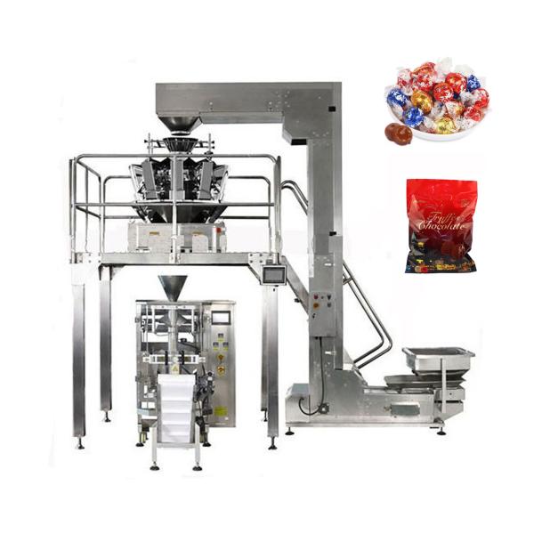 Quality Nut Bean Chocolate Vertical Packing Machine With Multihead Weigher Automatic for sale