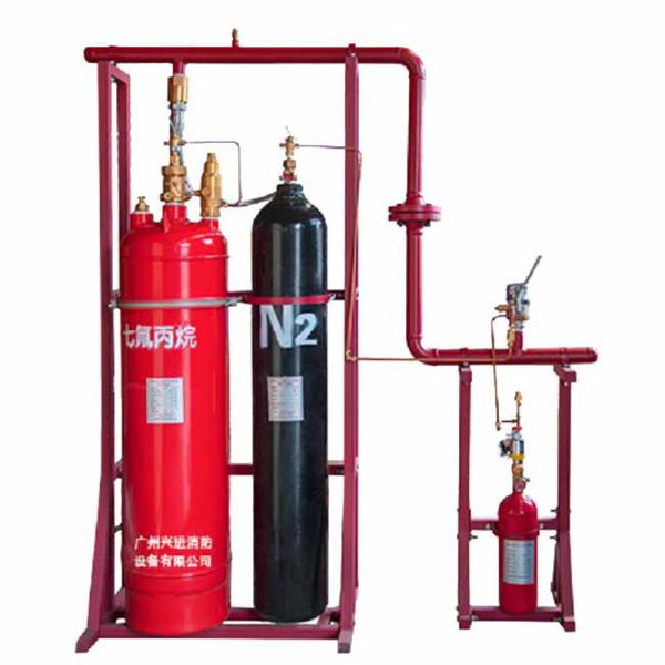 90L FM200 Piston Flow System Extinguishing System Alarm System For Fire