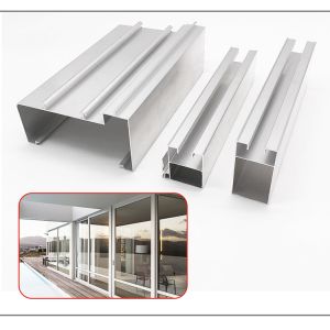 Louver Frames Aluminium Window Profile Moisture proof T4 Temper