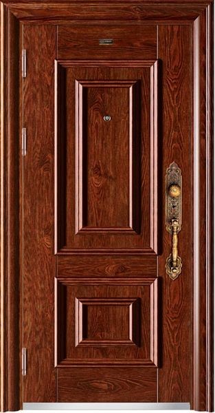 Modern House Cheap Front Door Exterior Security Steel Door Design Made In