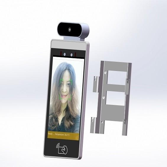 Quality Android 8 Inch POE Face recognition access control system terminal with body temperature measurement for sale