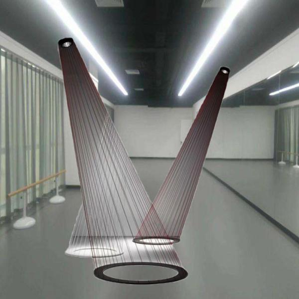 Red Rope LED Floor Lamp Magic Art Decoration For Hotel Office Shop Lighting(WH-MI-377)