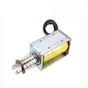 Open Frame Linear Motion Push Pull Solenoid Electromagnet DC12V 24V
