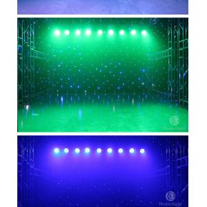 Professional 3in1 Waterproof LED Par Light 54 * 3w For Stage Party Dj Bar