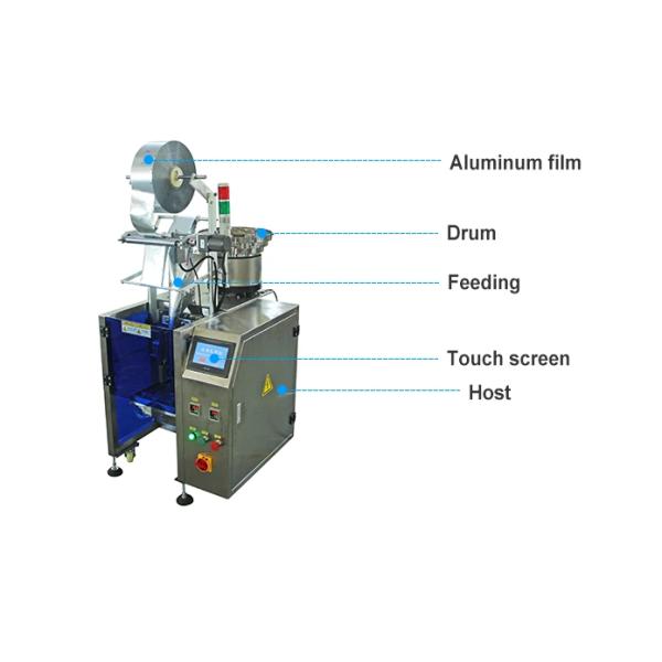 Small Gummy Candy Bar Packaging Machine Lollipops Automatic EMC Certificate
