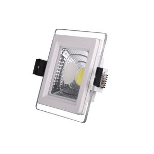 Warm White 10Watt Dimmable LED Panel Light For Shopping Mall / Restaurant