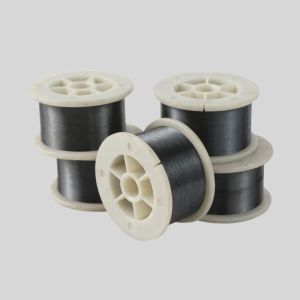 Pure 99.99% Gr2 Titanium Wire ASTM F2063 Black