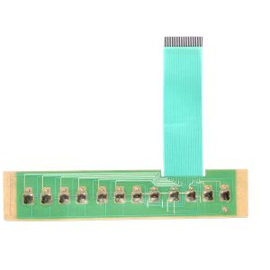 Emboss Energy Saving LED Membrane Switch With Touched Push Keys Button