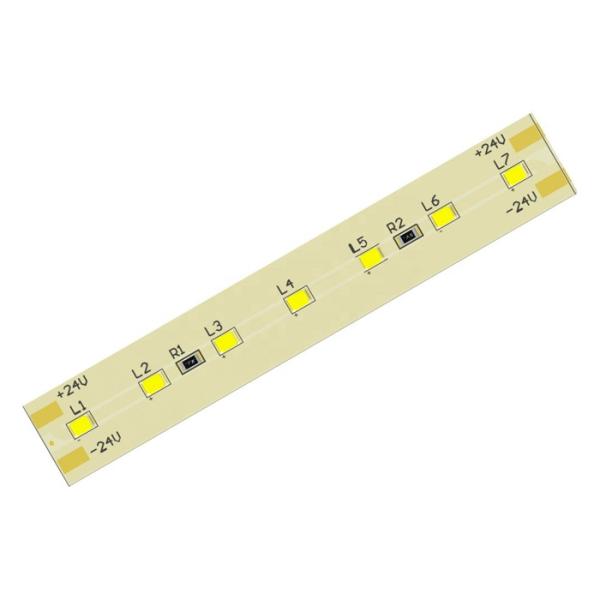 Quality Yellow ODM Solar Light Circuit Board Aluminium Pcb Board For Led for sale