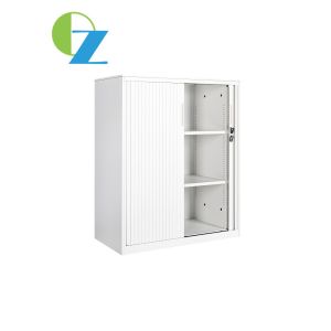 China Cold Rolling Steel Office Cabinet With Tambour Sliding Door on sale