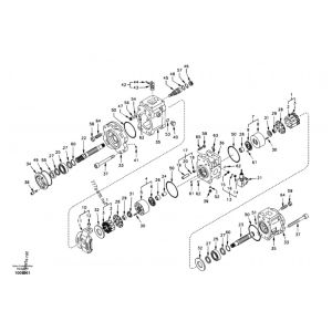China Excavator Spare Parts K3V112DT-9N-14Т ЕС210 SA1142-00012 Hydraulic Pump For Volvo on sale